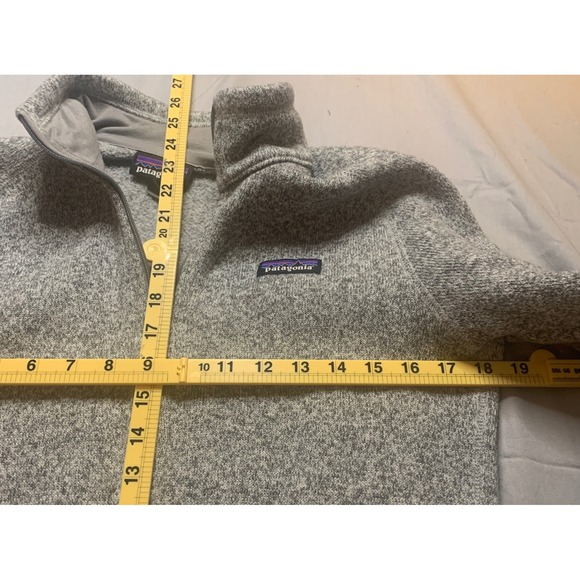 Patagonia Women's Gray Fleece Full Zip Jacket Size M - Picture 5 of 6